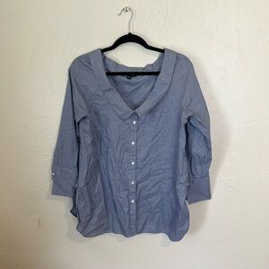 Brooks Brothers boat neck blouse